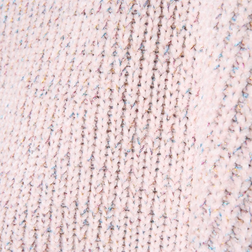 Palette Blush Chenile Cozy Turtleneck Sweater S - Picture 2 of 12